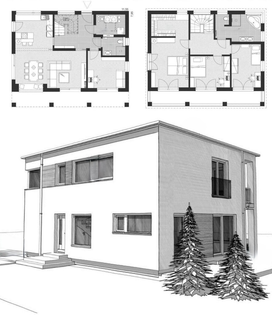 Эскизный проект дома в $v_gorod